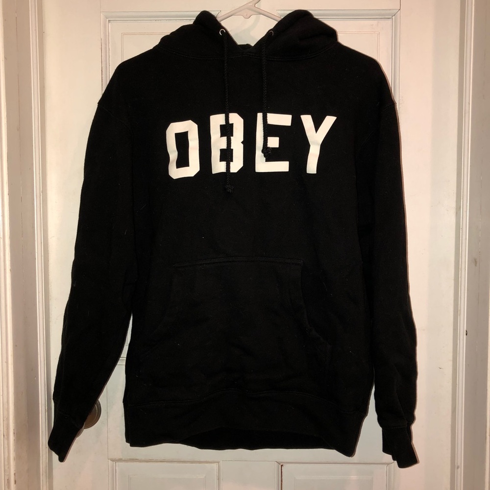 Obey Hardcore Black Hoodie